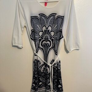 Christina Love S Blue Flower Dress